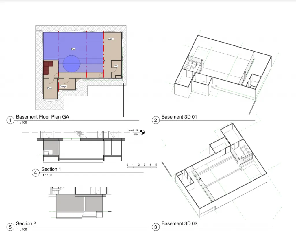 Hermitage Basement Floorplan